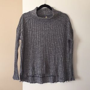 Navy Blue Mock Neck Free People Thermal Size M